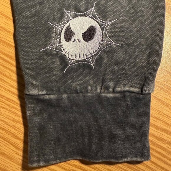 Torrid Disney The Nightmare Before Christmas Black Lace Up Hoodie Size 2X - Picture 5 of 11